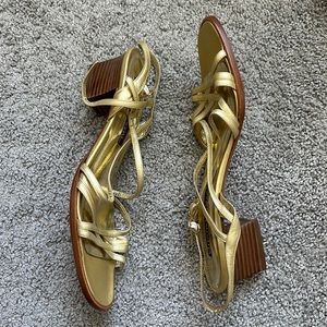 VALENTINA RANGONI MADE IN ITALY LEATHER SANDALS SHOES SIZE 10 AAA